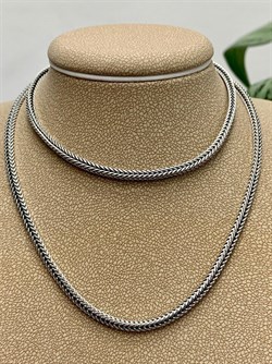 *Цепь р.45 Лисий Хвост арт. SN027-218 вес 12,24 г - фото 237254 *Цепь р.45 Лисий Хвост арт. SN027-218 вес 12,24 г - фото 237254