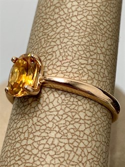 *Кольцо р.17,5 Золотистый Топаз Урал арт. К1699Ю/Ag-607/19ПОЗ-316 вес 2,12 г - фото 237642 *Кольцо р.17,5 Золотистый Топаз Урал арт. К1699Ю/Ag-607/19ПОЗ-316 вес 2,12 г - фото 237642