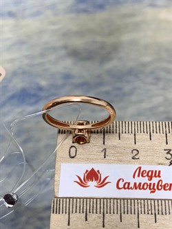*Кольцо р.17,5 Золотистый Топаз Урал арт. К1699Ю/Ag-607/19ПОЗ-316 вес 2,12 г - фото 237645 *Кольцо р.17,5 Золотистый Топаз Урал арт. К1699Ю/Ag-607/19ПОЗ-316 вес 2,12 г - фото 237645