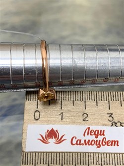 *Кольцо р.20 Золотистый Топаз Урал арт. К1698Ю/Ag-607/19ПОЗ-896 вес 2,12 г - фото 237709