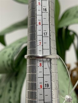 *Кольцо р.18 Капля Росы Золотистый Топаз Урал арт. К1664Ю/Ag/607/19-440 вес 1,97 г - фото 237724