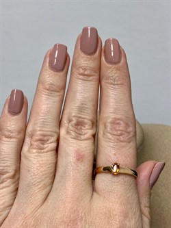 *Кольцо р.18 Золотистый Топаз Урал арт. К1663Ю/Ag-607/19ПОЗ-407 вес 1,49 г - фото 237733 *Кольцо р.18 Золотистый Топаз Урал арт. К1663Ю/Ag-607/19ПОЗ-407 вес 1,49 г - фото 237733