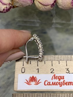 *Серьги Микс Топаз Мистик Аметист арт. С1510Ю/Ag-617/45-259 вес 4,43 г - фото 237767