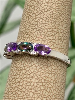 *Кольцо р.18,5 Микс Топаз Мистик Аметист арт. К1517Ю/Ag-617/45-549 вес 2,23 г - фото 237916 *Кольцо р.18,5 Микс Топаз Мистик Аметист арт. К1517Ю/Ag-617/45-549 вес 2,23 г - фото 237916