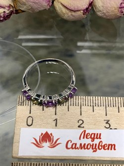 *Кольцо р.18,5 Микс Топаз Мистик Аметист арт. К1517Ю/Ag-617/45-549 вес 2,23 г - фото 237920 *Кольцо р.18,5 Микс Топаз Мистик Аметист арт. К1517Ю/Ag-617/45-549 вес 2,23 г - фото 237920