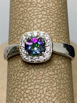 *Кольцо р.20 Топаз Мистик арт. К1511Ю/Ag-617/25-820 вес 2,09 г - фото 238048 *Кольцо р.20 Топаз Мистик арт. К1511Ю/Ag-617/25-820 вес 2,09 г - фото 238048