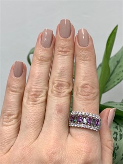 *Кольцо р.19,5 Микс Топаз Мистик Аметист арт. К1514Ю/Ag-617/45-707 вес 5,1 г - фото 238059 *Кольцо р.19,5 Микс Топаз Мистик Аметист арт. К1514Ю/Ag-617/45-707 вес 5,1 г - фото 238059