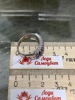 *Кольцо р.17,5 Микс Топаз Мистик Аметист арт. К1514Ю/Ag-617/45-964 вес 4,59 г - фото 238163 *Кольцо р.17,5 Микс Топаз Мистик Аметист арт. К1514Ю/Ag-617/45-964 вес 4,59 г - фото 238163