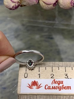 *Кольцо р.19 Топаз Мистик арт. К1504Ю/Ag-617/25-290 вес 1,82 г - фото 238266 *Кольцо р.19 Топаз Мистик арт. К1504Ю/Ag-617/25-290 вес 1,82 г - фото 238266