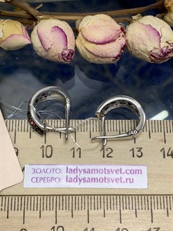 *Серьги Орхидея Микс Турмалин Шпинель арт. С1010Ю/Ag-607/1/3/4-204 вес 4,24 г - фото 238358 *Серьги Орхидея Микс Турмалин Шпинель арт. С1010Ю/Ag-607/1/3/4-204 вес 4,24 г - фото 238358