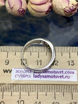 *Кольцо р.16,5 Орхидея Микс Турмалин Шпинель арт. К1010Ю/Ag-607/1/3/4-559 вес 2,96 г - фото 238384