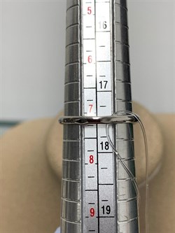 *Кольцо р.17,5 Черный Турмалин Шерл арт. К1543Ю/Ag-617/99-411 вес 3,36 г - фото 238579 *Кольцо р.17,5 Черный Турмалин Шерл арт. К1543Ю/Ag-617/99-411 вес 3,36 г - фото 238579