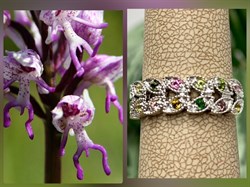 *Кольцо р.17,5 Турмалины Забайкалье арт. К1529Ю/Ag-607/6-184 вес 2,69 г - фото 238638