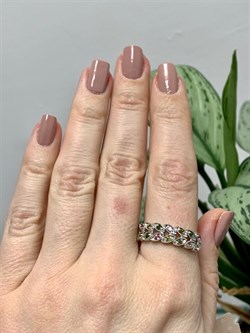 *Кольцо р.20 Турмалины Забайкалье арт. К1529Ю/Ag-607/6-988 вес 2,91 г - фото 238659