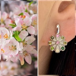 *Серьги Турмалины Урал арт. С1530Ю/Ag-607/6-984-2,81 вес 2,81 г - фото 238663 *Серьги Турмалины Урал арт. С1530Ю/Ag-607/6-984-2,81 вес 2,81 г - фото 238663