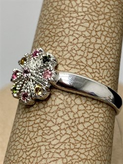 *Кольцо р.17 Турмалины Урал арт. К1530Ю/Ag-607/6-531 вес 1,89 г - фото 238917 *Кольцо р.17 Турмалины Урал арт. К1530Ю/Ag-607/6-531 вес 1,89 г - фото 238917