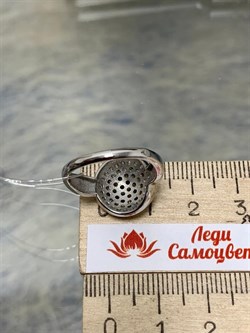 *Кольцо р.17 Турмалины Урал арт. К1532Ю/Ag-617/6-331 вес 3,45 г - фото 239141