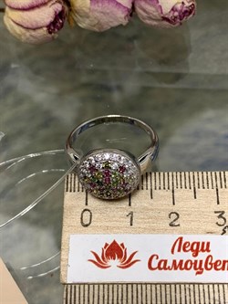 *Кольцо р.19 Турмалины Урал арт. К1532Ю/Ag-617/6-306 вес 3,69 г - фото 239150 *Кольцо р.19 Турмалины Урал арт. К1532Ю/Ag-617/6-306 вес 3,69 г - фото 239150