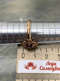 *Кольцо р.18,5 Турмалины Микс Гранат Родолит арт. К1524Ю/Ag-607/6/9ПОЗ-865 вес 3,04 г - фото 239212