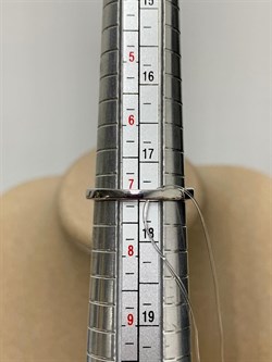 *Кольцо р.17,5 Орхидея Микс Зеленый Агат Иолит Родолит Турмалин арт. К1325Ю/Ag-607/37-078 вес 3,16 г - фото 240052