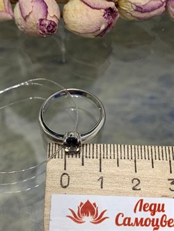 *Кольцо р.19,5 Орхидея Иолит Африка арт. К1613Ю/Ag-607/13-452 вес 2,22 г - фото 240246 *Кольцо р.19,5 Орхидея Иолит Африка арт. К1613Ю/Ag-607/13-452 вес 2,22 г - фото 240246