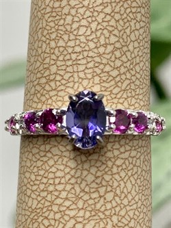 *Кольцо р.18 Орхидея Иолит Африка арт. К1614Ю/Ag-617/39-774 вес 2,34 г - фото 240279 *Кольцо р.18 Орхидея Иолит Африка арт. К1614Ю/Ag-617/39-774 вес 2,34 г - фото 240279