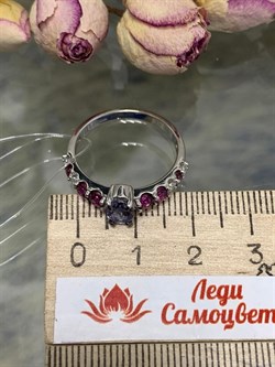 *Кольцо р.18 Орхидея Иолит Африка арт. К1614Ю/Ag-617/39-774 вес 2,34 г - фото 240282 *Кольцо р.18 Орхидея Иолит Африка арт. К1614Ю/Ag-617/39-774 вес 2,34 г - фото 240282