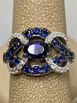 *Кольцо р.17 Фиалка Иолит Африка арт. К1620Ю/Ag-612ГТ/13-011 вес 3,46 г - фото 240789 *Кольцо р.17 Фиалка Иолит Африка арт. К1620Ю/Ag-612ГТ/13-011 вес 3,46 г - фото 240789