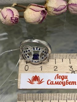 *Кольцо р.17 Фиалка Иолит Африка арт. К1620Ю/Ag-612ГТ/13-011 вес 3,46 г - фото 240794 *Кольцо р.17 Фиалка Иолит Африка арт. К1620Ю/Ag-612ГТ/13-011 вес 3,46 г - фото 240794