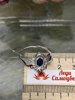 *Кольцо р.20 Орхидея Иолит Африка арт. К1622Ю/Ag-617/13-000 вес 3,1 г - фото 240874 *Кольцо р.20 Орхидея Иолит Африка арт. К1622Ю/Ag-617/13-000 вес 3,1 г - фото 240874