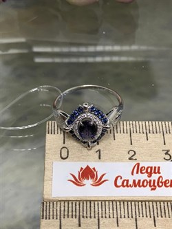 *Кольцо р.20 Орхидея Иолит Африка арт. К1622Ю/Ag-617/13-000 вес 3,1 г - фото 240875 *Кольцо р.20 Орхидея Иолит Африка арт. К1622Ю/Ag-617/13-000 вес 3,1 г - фото 240875