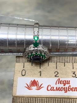 *Кольцо р.17 Микс Зеленый Агат Иолит арт. К1623Ю/Ag-617/30-607 вес 3,44 г - фото 240897 *Кольцо р.17 Микс Зеленый Агат Иолит арт. К1623Ю/Ag-617/30-607 вес 3,44 г - фото 240897