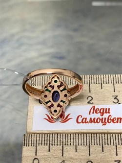 *Кольцо р.18,5 Микс Зеленый Агат Иолит Родолит арт. К1625Ю/Ag-617/31ПОЗ-072 вес 3,71 г - фото 240965 *Кольцо р.18,5 Микс Зеленый Агат Иолит Родолит арт. К1625Ю/Ag-617/31ПОЗ-072 вес 3,71 г - фото 240965