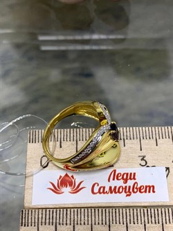 *Кольцо р.17,5 Орхидея Иолит Африка арт. К1765Ю/Ag-617/13ПОЗ-676 вес 4,82 г - фото 241054 *Кольцо р.17,5 Орхидея Иолит Африка арт. К1765Ю/Ag-617/13ПОЗ-676 вес 4,82 г - фото 241054