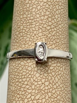 *Кольцо р.17,5 Белый Бр. арт. К1657Ю/Ag-620-756 вес 1,15 г - фото 241496 *Кольцо р.17,5 Белый Бр. арт. К1657Ю/Ag-620-756 вес 1,15 г - фото 241496