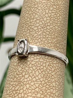 *Кольцо р.17,5 Белый Бр. арт. К1657Ю/Ag-620-756 вес 1,15 г - фото 241498 *Кольцо р.17,5 Белый Бр. арт. К1657Ю/Ag-620-756 вес 1,15 г - фото 241498