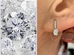 *Серьги Белый Бр. арт. С1657Ю/Ag-620-113 вес 1,65 г - фото 241520 *Серьги Белый Бр. арт. С1657Ю/Ag-620-113 вес 1,65 г - фото 241520