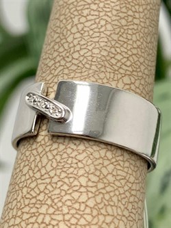 *Кольцо р.18 Белый Бр. арт. К1656/Ag-620-282 вес 5,5 г - фото 241538 *Кольцо р.18 Белый Бр. арт. К1656/Ag-620-282 вес 5,5 г - фото 241538