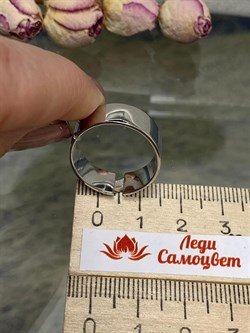 *Кольцо р.20,5 Белый Бр. арт. К1656/Ag-620-337 вес 6,25 г - фото 241554 *Кольцо р.20,5 Белый Бр. арт. К1656/Ag-620-337 вес 6,25 г - фото 241554