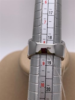 *Кольцо р.18,5 Синий Фианит арт. Fb-R00849-X-WB-X-X-SB-007 вес 8,12 г - фото 241641