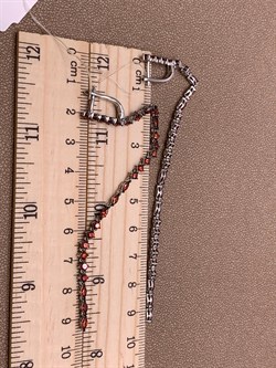 *Серьги Рыжий Фианит Микро Вставки арт. PD-E669-2-X-WB-X-X-Or-667 вес 7,45 г - фото 241719