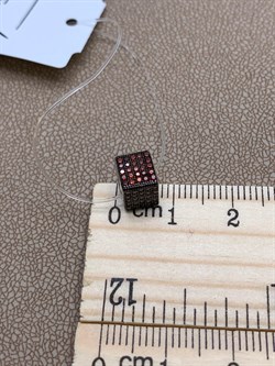 *Подвеска Бегунок Рыжий Фианит Микро Вставки арт. MP-P00022-X-WB-X-X-DG-710 вес 1,50 г - фото 241856 *Подвеска Бегунок Рыжий Фианит Микро Вставки арт. MP-P00022-X-WB-X-X-DG-710 вес 1,50 г - фото 241856