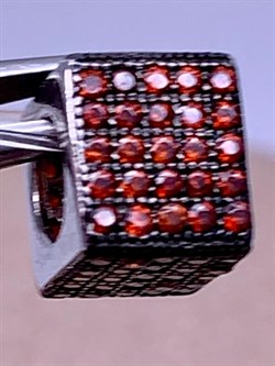 *Подвеска Бегунок Рыжий Фианит Микро Вставки арт. MP-P00022-X-WB-X-X-DG-710 вес 1,50 г - фото 241857 *Подвеска Бегунок Рыжий Фианит Микро Вставки арт. MP-P00022-X-WB-X-X-DG-710 вес 1,50 г - фото 241857