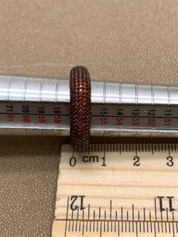 *Кольцо р.18 Рыжий Фианит Микро Вставки арт. MP-R00905-X-WB-X-X-DG-295 вес 6,14 г - фото 241868 *Кольцо р.18 Рыжий Фианит Микро Вставки арт. MP-R00905-X-WB-X-X-DG-295 вес 6,14 г - фото 241868