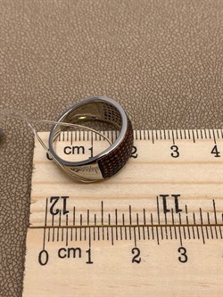 *Кольцо р.17 Рыжий Фианит Микро Вставки арт. MP-R01516-X-WB-X-X-Or-855 вес 3,63 г - фото 241913 *Кольцо р.17 Рыжий Фианит Микро Вставки арт. MP-R01516-X-WB-X-X-Or-855 вес 3,63 г - фото 241913