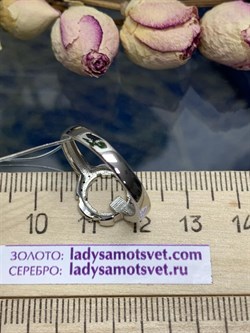 *Кольцо р.18 Черный Бр. арт. К1462/Ag-625ПОЗ-132 вес 2,68 г - фото 242050 *Кольцо р.18 Черный Бр. арт. К1462/Ag-625ПОЗ-132 вес 2,68 г - фото 242050