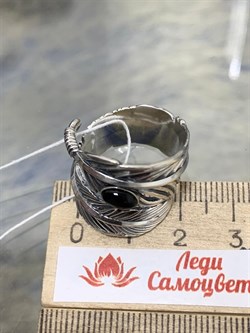 *Кольцо р.18,5 Оникс арт. 1310391600-20-332 вес 8,1 г - фото 242232 *Кольцо р.18,5 Оникс арт. 1310391600-20-332 вес 8,1 г - фото 242232