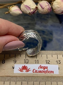 *Кольцо р.18 Оникс арт. 1310391602-20-595 вес 7,85 г - фото 242256