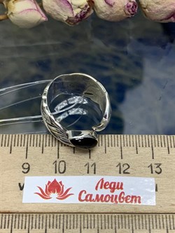 *Кольцо р.18 Оникс арт. 1310391602-20-595 вес 7,85 г - фото 242257