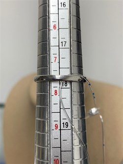 *Кольцо р.18 Аметист Урал арт. К1035Ю/Ag-607/14-578 вес 3,11 г - фото 242316